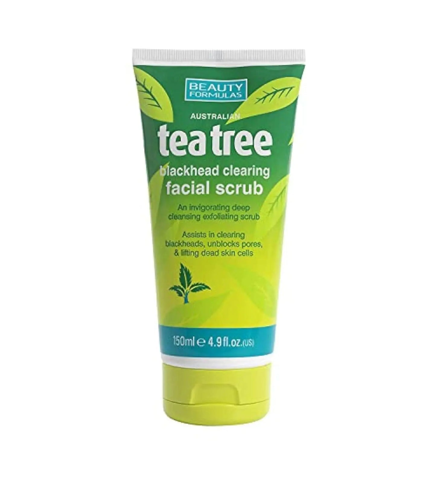 Beauty Formulas Tea Tree Cleansing Facial Scrub 150 ml BEAUTY FORMULAS