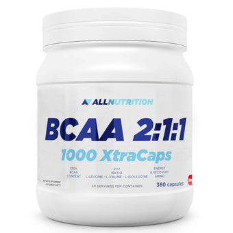 compare product ALLNUTRITION BCAA 2:1:1 1000 Xtracaps 360 kaps