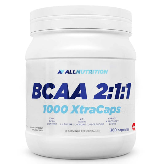 ALLNUTRITION BCAA 2:1:1 1000 Xtracaps 360 kaps ALLNUTRITION