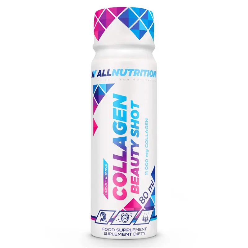 ALLNUTRITION COLLAGEN BEAUTY SHOT 80 ml PEACH-ORANGE ALLNUTRITION