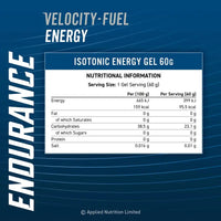 Applied Nutrition Isotonic Energy Gel - 60 ml Applied Nutrition