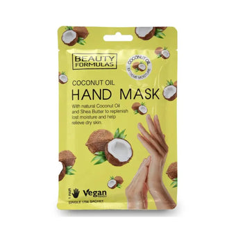compare product BEAUTY FORMULAS Hand Mask for hands with coconut oil - 1 pair