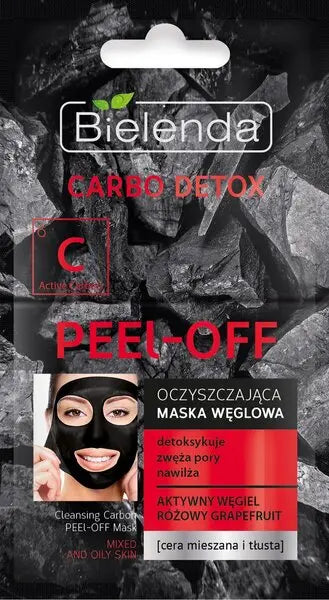 compare product BIELENDA CARBO DETOX Очищающая маска-пленка с черным углем 2 x 6 g