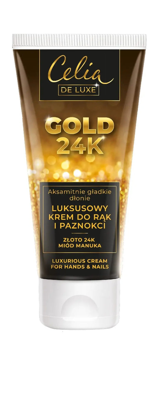 CELIA Gold 24K Luxury Hand and Nail Cream 80 ml CELIA