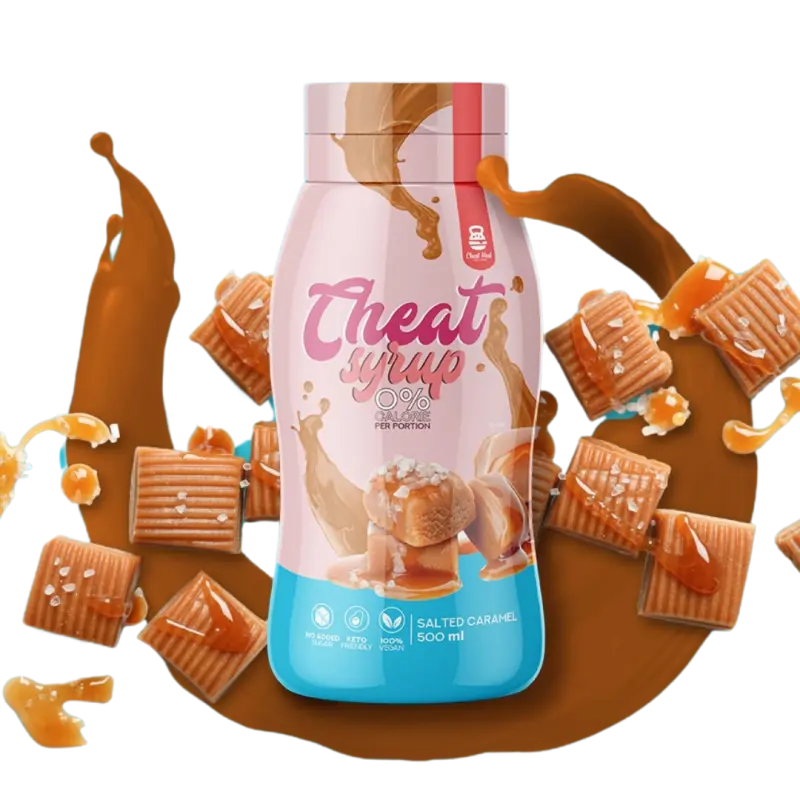 CHEAT MEAL Syrup 0% Salted Caramel - 500ml CHEAT MEAL