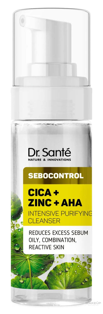 compare product DR.SANTE Sebocontrol Интенсивная очищающая пенка Cica + Zinc + AHA 150 ml