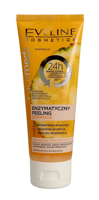 compare product EVELINE Facemed+ Enzymatic Gommage Peeling – Sensitive, Dry & Couperose Skin 50 ml