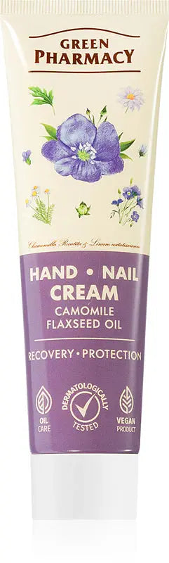compare product GREEN PHARMACY Hand and nail cream Chamomile and Flaxseed oil 100 ml