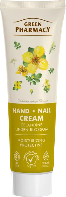 GREEN PHARMACY Hand and nail cream Swallow herb and Linden flower 100 ml GREEN PHARMACY