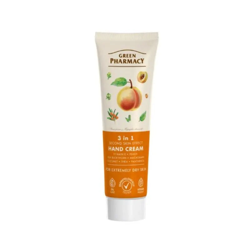 GREEN PHARMACY Hand cream 3in1 with second skin effect 100 ml GREEN PHARMACY