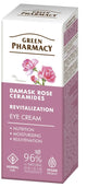 Green Pharmacy Damask Rose &amp; Ceramides Revitalizing Eye Cream 15 ml GREEN PHARMACY