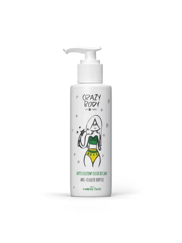 HISKIN Crazy Anti-Cellulite Body Oil – Tropical Fruits 150 ml HISKIN