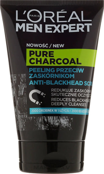 compare product L’Oréal Men Expert Pure Charcoal Anti-Blackhead Peeling 100 ml
