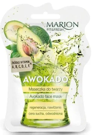 compare product MARION Fit & Fresh Avocado Face Mask – Regenerating & Moisturizing 7.5 ml