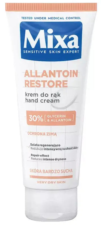 compare product MIXA Lipid Regenerating Hand Cream 30% 100 ml