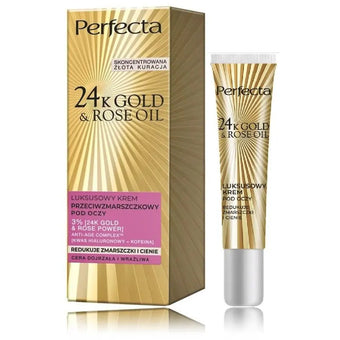 compare product PERFECTA 24K Gold & Rose Oil Роскошный крем против морщин для области глаз 15 ml