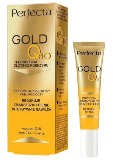 PERFECTA Gold Q10 Anti-Wrinkle Eye Cream 15 ml PERFECTA