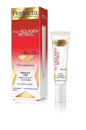compare product PERFECTA Multi-Collagen Retinol 40+/50+ Крем для кожи вокруг глаз и век – Разглаживание и уменьшение темных кругов 15 ml