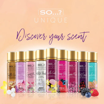 compare product SO...? Unique мист для тела 150 ml