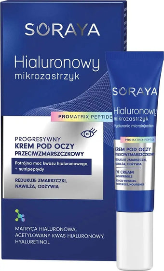 compare product SORAYA Hyaluronic Micro-Injection Progressive Anti-Wrinkle Eye Cream 15 ml