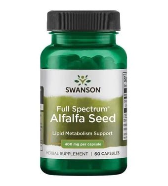 compare product Swanson Full Spectrum Alfalfa Seed - 60 капсул