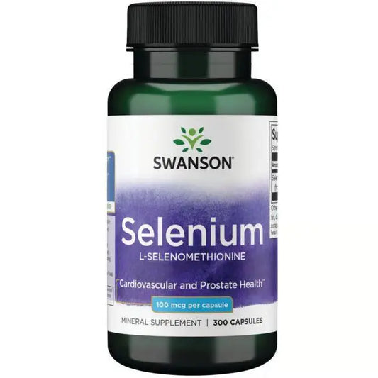 Swanson Selenium L-Selenomethionine - 300 capsules SWANSON
