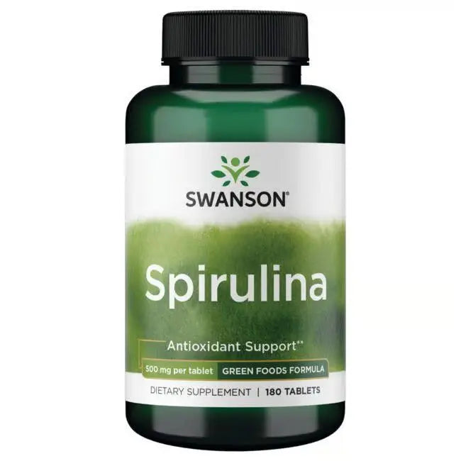 Swanson Spirulina - 180 tablets SWANSON