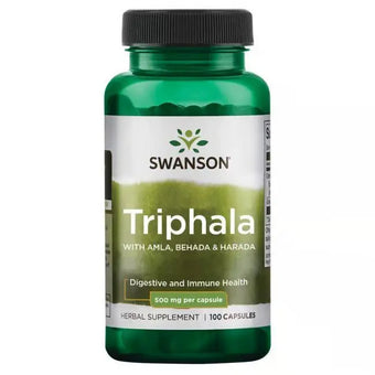 compare product Swanson Triphala с амлой, бехадой и харадой - 100 капсул