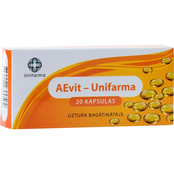 Unifarma Herbals AEVIT 20 caps Unifarma Herbals