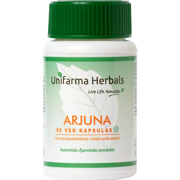 Unifarma Herbals Arjuna 60 veg_caps Unifarma Herbals
