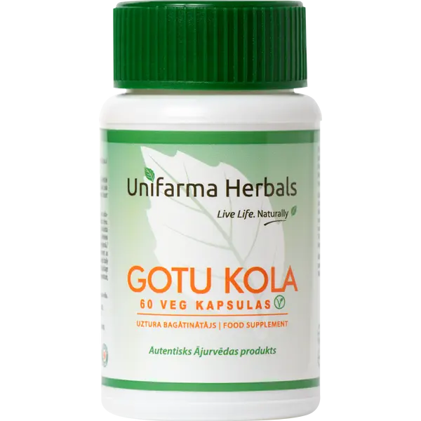 Unifarma Herbals Gotu Kola 60 caps Unifarma Herbals