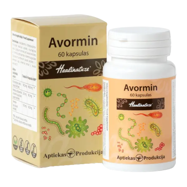Unifarma Herbals HEALINATURE Avormin 60 caps Unifarma Herbals
