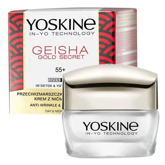 compare product YOSKINE Geisha Gold Secret 55+ Лифтинг-крем против морщин с гиалуроновой кислотой 50 ml